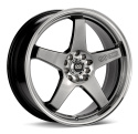ENKEI EV5, 17x7, 38, 4x100/114.3, Hyper Black