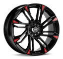 ENKEI GW8, 18x7.5, 42, 5x100/114.3, Svart