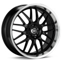 ENKEI LUSSO, 18x8, 40, 5x120, 72.6, Svart / Polerad