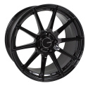 Enkei TS10, 18x8.5, 45mm, 5x100, 72.6mm, Black