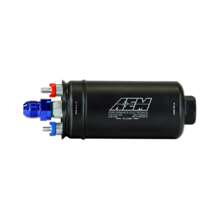 AEM 400l/h In-line Fuel Pump -6AN in the group Tuning / Fuel system / Fuel pumps at DDESIGN Scandinavia AB (50-1005)