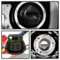 Subaru impreza WRX 2006-2007 Projector Headlights - Xenon/HID Model Only ( Not Compatible With Halogen Model ) - Light Bar DRL - Black Spyder Auto