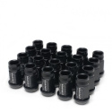 Skunk2 12 x 1.5 Forged Lug Nut Set (Black Series) (20Pcs.)