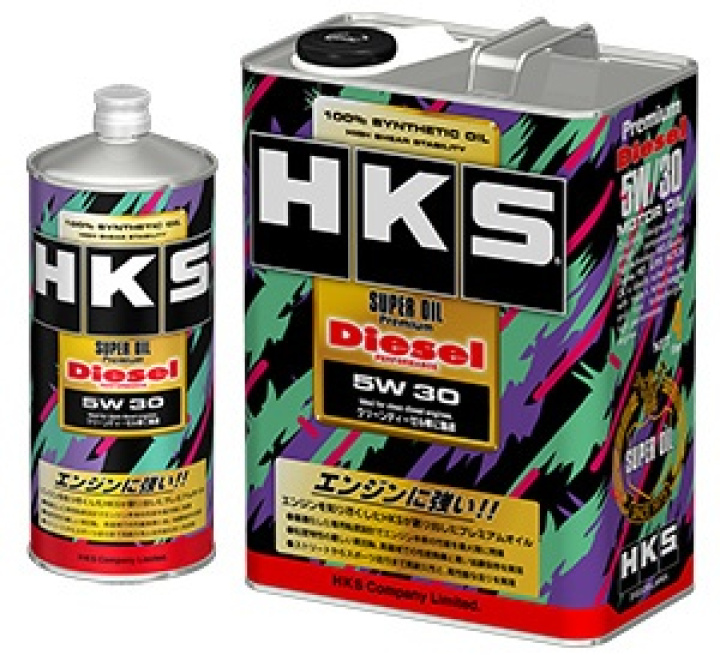 HKS Super Oil DIESEL Premium SN 5W-30 4L in the group Tuning / Oils & Lubricants for the car at DDESIGN Scandinavia AB (52001-AK117)