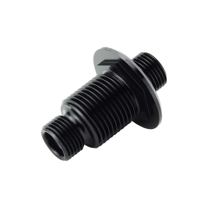 AC -6 Bulkhead Hose Adapter & Locking Nut - Black T7 Design in the group Interior / Heater & Accessories / AC Components at DDESIGN Scandinavia AB (56A-B40-5C1)