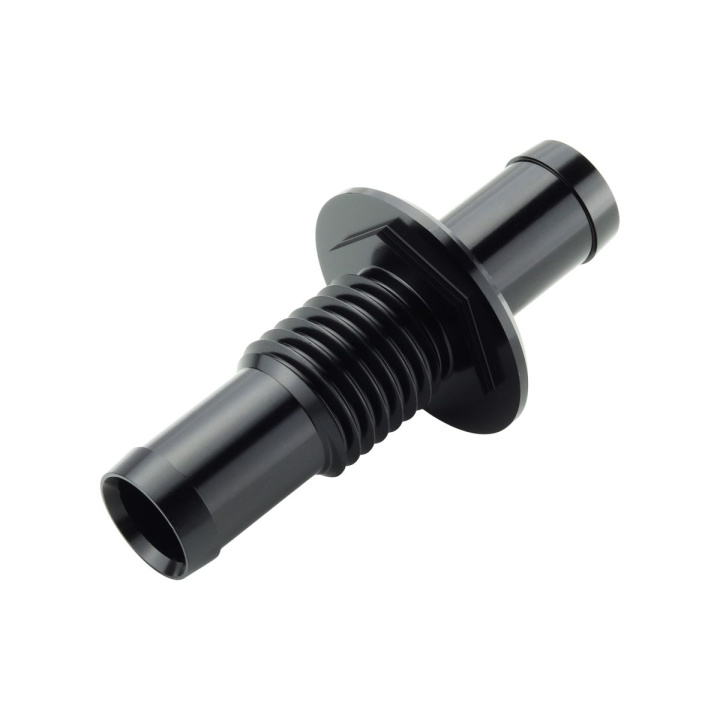 16 - 16mm (5/8\'\') Bulkhead Hose Adapter & Locking Nut - Black T7 Design in the group Interior / Heater & Accessories / AC Components at DDESIGN Scandinavia AB (5B2-AFA-A42)