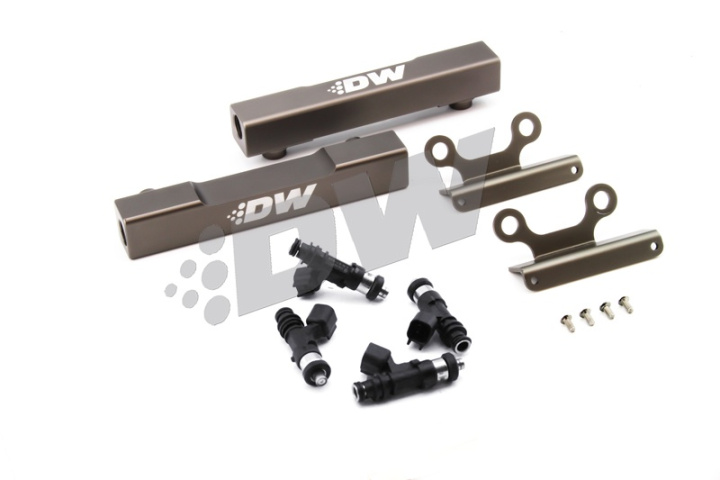 Subaru top feed fuel rail upgrade kit with 750cc injectors for MPFI WRX 2002-2014, STI 2007-2015, and Legacy GT 2007-2012 in the group Select car model / Subaru / Impreza inkl. WRX 08-14 / Tuning / Fuel at DDESIGN Scandinavia AB (6-102-0750)