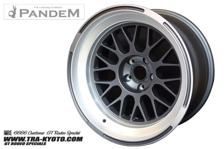 Pandem 6666 18x11 ET-40 5x114.3 Gunmetal TRA-KYOTO in the group Exterior / Wheels & Tires / Wheels at DDESIGN Scandinavia AB (66811404G)