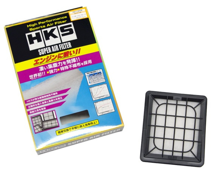 HKS Super Air Filter Honda Type8 in the group Select car model / Honda / FIT-JAZZ 01-08 / Tuning at DDESIGN Scandinavia AB (70017-AH108)