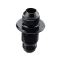AN08 - AN10 Bulkhead Hose Adapter & Locking Nut - Black T7 Design
