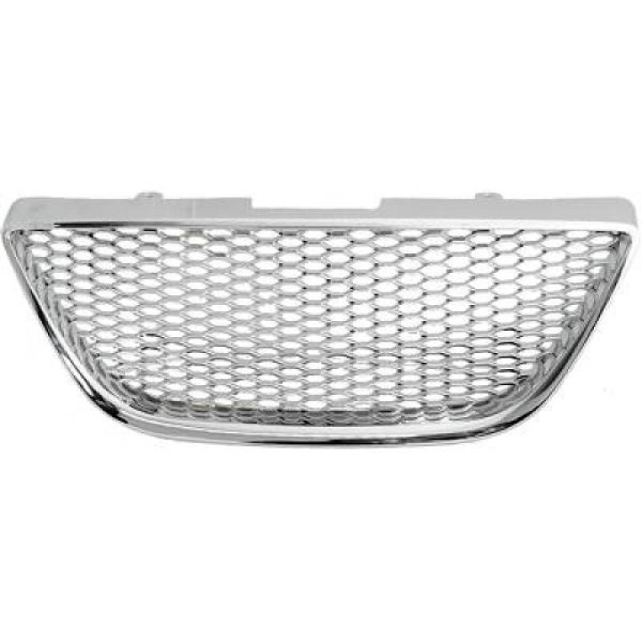 SEAT IBIZA 08-12 Honeycomb Chrome Sports Grill Without Emblem DIEDERICHS in the group Select car model / Seat / Ibiza Mk4 (6J) 08-17 / Styling at DDESIGN Scandinavia AB (7426340)