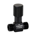 -6 Inline Charge Port - 5/8-18 - Male Insert O-Ring - High Pressure T7 Design