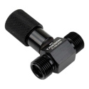 -6 Inline Charge Port - 5/8-18 - Male Insert O-Ring - High Pressure T7 Design