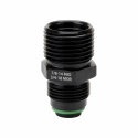 3/4-18 MOR (Male O-Ring) to 7/8-14 MIO (Male Insert O-Ring) M/M Adapter T7 Design