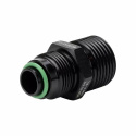 3/4-18 MOR (Male O-Ring) to 7/8-14 MIO (Male Insert O-Ring) M/M Adapter T7 Design