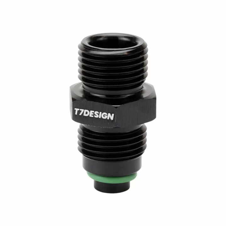 5/8-18 MOR (Male O-Ring) to 5/8-18 MIO (Male Insert O-Ring) M/M Adapter T7 Design in the group Interior / Heater & Accessories / AC Components at DDESIGN Scandinavia AB (77-15-004)