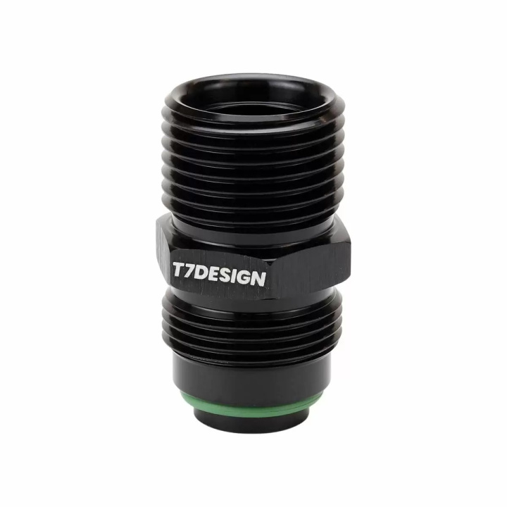 7/8-18 MOR (Male O-Ring) to 7/8-14 MIO (Male Insert O-Ring) M/M Adapter T7 Design in the group Interior / Heater & Accessories / AC Components at DDESIGN Scandinavia AB (77-15-005)