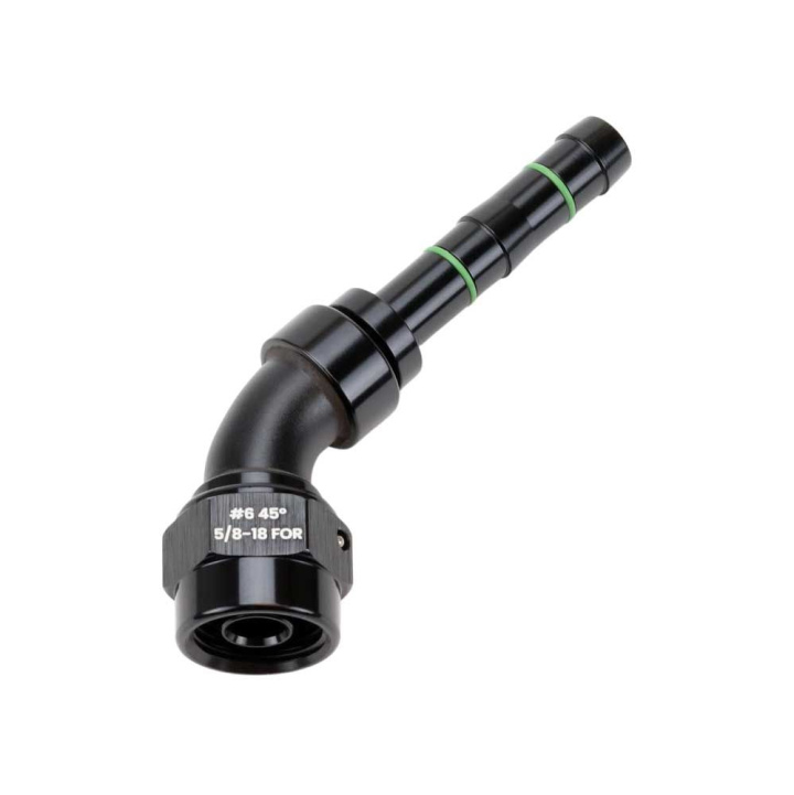5/8-18 FOR to -6 45 Degree - AC Hose End T7 Design in the group Interior / Heater & Accessories / AC Components at DDESIGN Scandinavia AB (77-16-003)