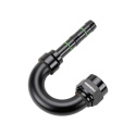 5/8-18 FOR to -6 180 Degree - AC Hose End T7 Design