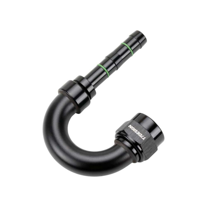 5/8-18 FOR to -6 180 Degree - AC Hose End T7 Design in the group Interior / Heater & Accessories / AC Components at DDESIGN Scandinavia AB (77-16-008)