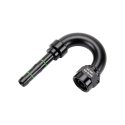 5/8-18 FOR to -6 180 Degree - AC Hose End T7 Design