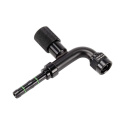 5/8-18 FOR to -6 90 Degree - AC Hose End - Charge Port HP T7 Design