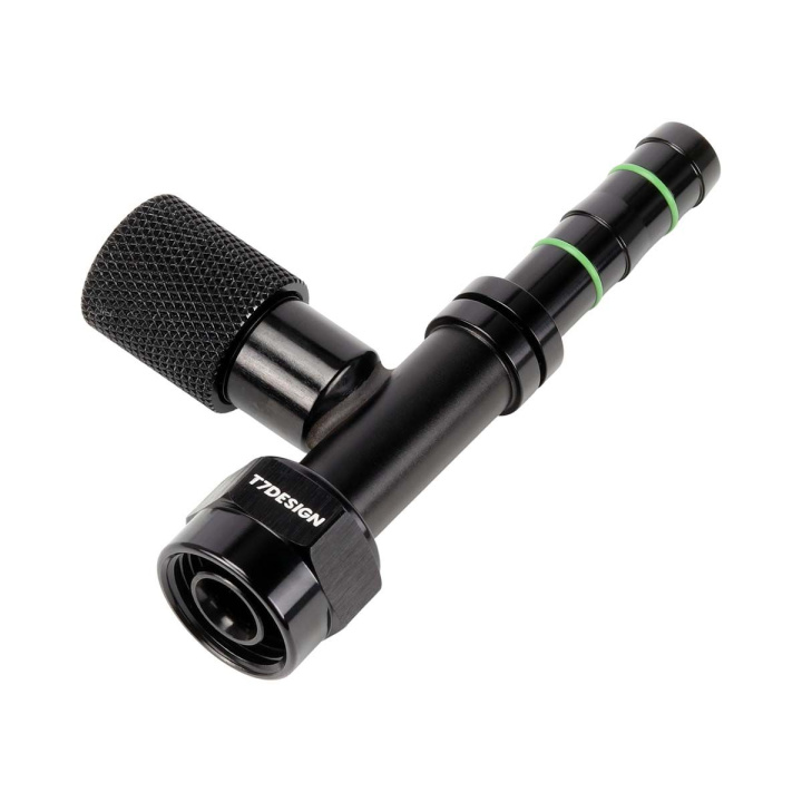 3/4-16 FOR to -8 Straight - AC Hose End - Charge Port HP T7 Design in the group Interior / Heater & Accessories / AC Components at DDESIGN Scandinavia AB (77-17-011)