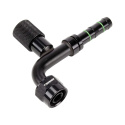 3/4-16 FOR to -8 90 Degree - AC Hose End - Charge Port HP T7 Design