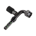 3/4-16 FOR to -8 90 Degree - AC Hose End - Charge Port HP T7 Design