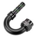 7/8-14 FOR to -10 180 Degree - AC Hose End T7 Design