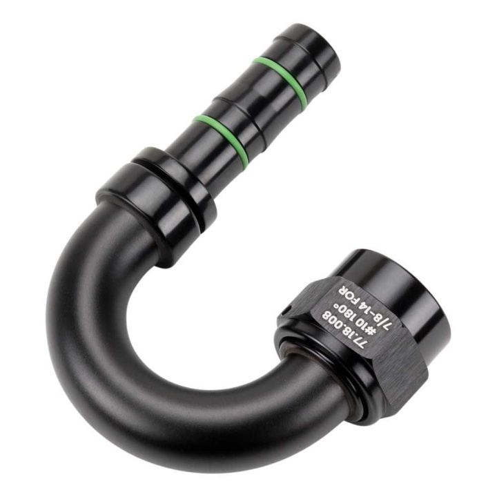 7/8-14 FOR to -10 180 Degree - AC Hose End T7 Design in the group Interior / Heater & Accessories / AC Components at DDESIGN Scandinavia AB (77-18-008)