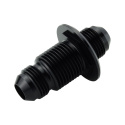 AN08 - AN08 Bulkhead Hose Adapter & Locking Nut - Black T7 Design