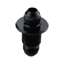 AN08 - AN08 Bulkhead Hose Adapter & Locking Nut - Black T7 Design