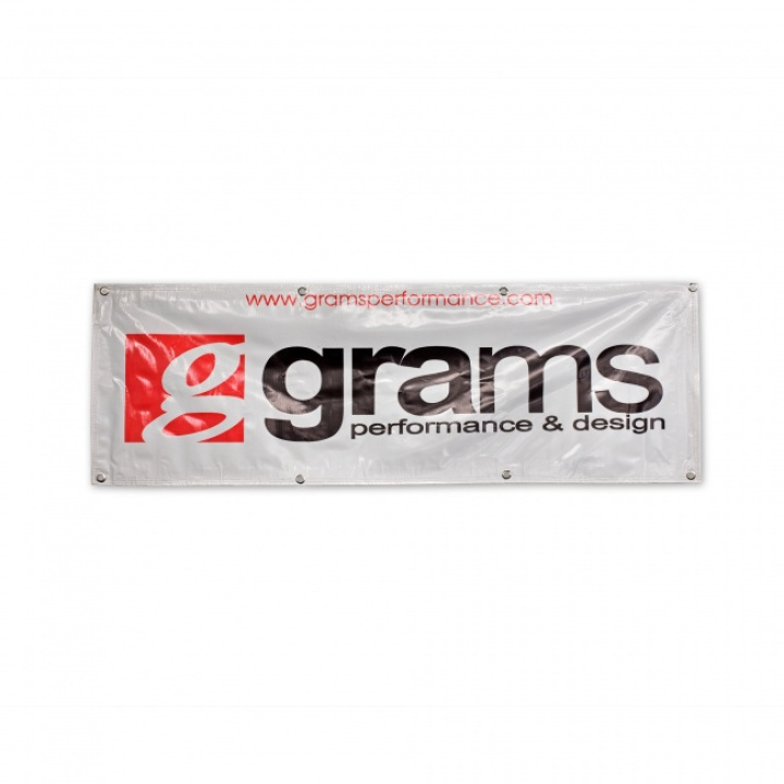 6 FT. Vinyl Shop Banner - SILVER Grams Performance in the group Universal products / Lifestyle / Clothing & Accessories / Accessories & Fun Gadgets at DDESIGN Scandinavia AB (836-99-6002)