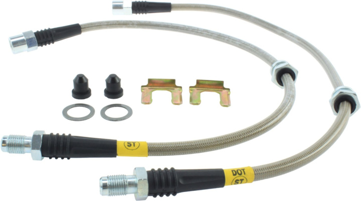 950.34023 BMW Front Stainless Brake Lines Stoptech in the group Select car model / BMW / 3-series (E92-E93) 05-12 / Brakes / Brake lines at DDESIGN Scandinavia AB (950.34023)