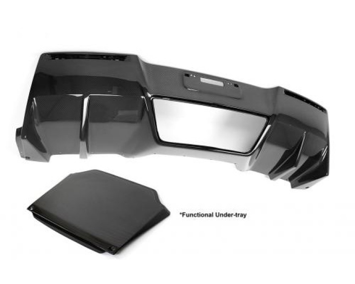 Chevrolet Corvette C7 / Z06 2014- Carbon Fiber Rear Diffuser With Undertray APR Performance in the group Select car model / Chevrolet / Corvette C7 / Styling at DDESIGN Scandinavia AB (AB-277020)