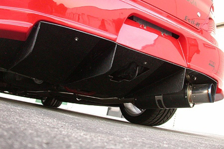 Mitsubishi/Evil-R Kit (APR Wide Body) Carbon Fiber Rear Diffuser/APR Widebody Kit Bumper Only in the group Select car model / Mitsubishi / EVO 9 / Styling / Diffuser at DDESIGN Scandinavia AB (AB-483020)
