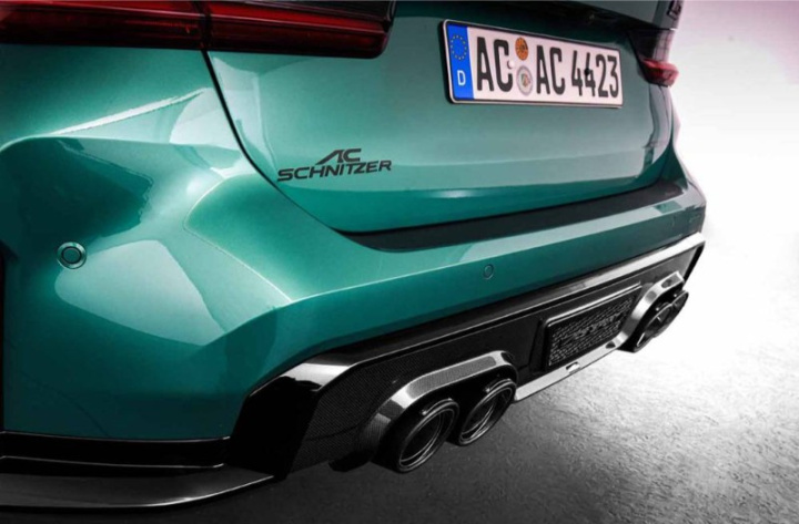 AC Schnitzer rear skirt protection foil BMW M3 G81 in the group Select car model at DDESIGN Scandinavia AB (AC-5112321120)