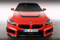 AC Schnitzer design sticker hood black, self-adhesivewith logo AC Schnitzer
