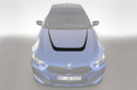 AC Schnitzer design sticker hood black, self-adhesivewith logo AC Schnitzer