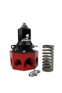 Regulator, 30-120 psi, .500 Valve, 4x AN-08 & AN-10 inlets, AN-10 Bypass Aeromotive