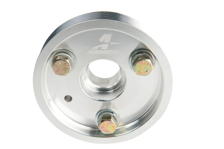 Billet, LT1 Crank. 34% Under drive Pulley (Serpentine Belt) Aeromotive in the group Select car model / Chevrolet / Other models & Engines at DDESIGN Scandinavia AB (AER21101)