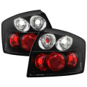 Audi A4 02-05 Euro Style Tail Lights - Black Spyder Auto