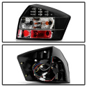 Audi A4 02-05 LED Tail Lights - Black Spyder Auto