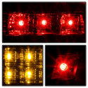 Audi A4 4Dr 06-08 LED Tail Lights - Black Spyder Auto