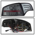 Audi A4 4Dr 06-08 LED Tail Lights - Smoke Spyder Auto