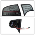 Audi A4 4Dr 06-08 LED Tail Lights - Smoke Spyder Auto