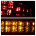 Audi A4 4Dr 06-08 LED Tail Lights - Smoke Spyder Auto