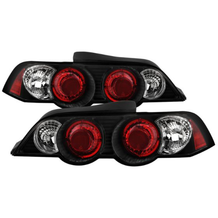 Acura RSX 02-04 Euro Style Tail Lights - Black Spyder Auto in the group Select car model / Acura / RSX 2002-2006 / Styling at DDESIGN Scandinavia AB (ALT-YD-ARSX02-BK)