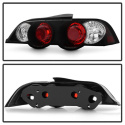 Acura RSX 02-04 Euro Style Tail Lights - Black Spyder Auto